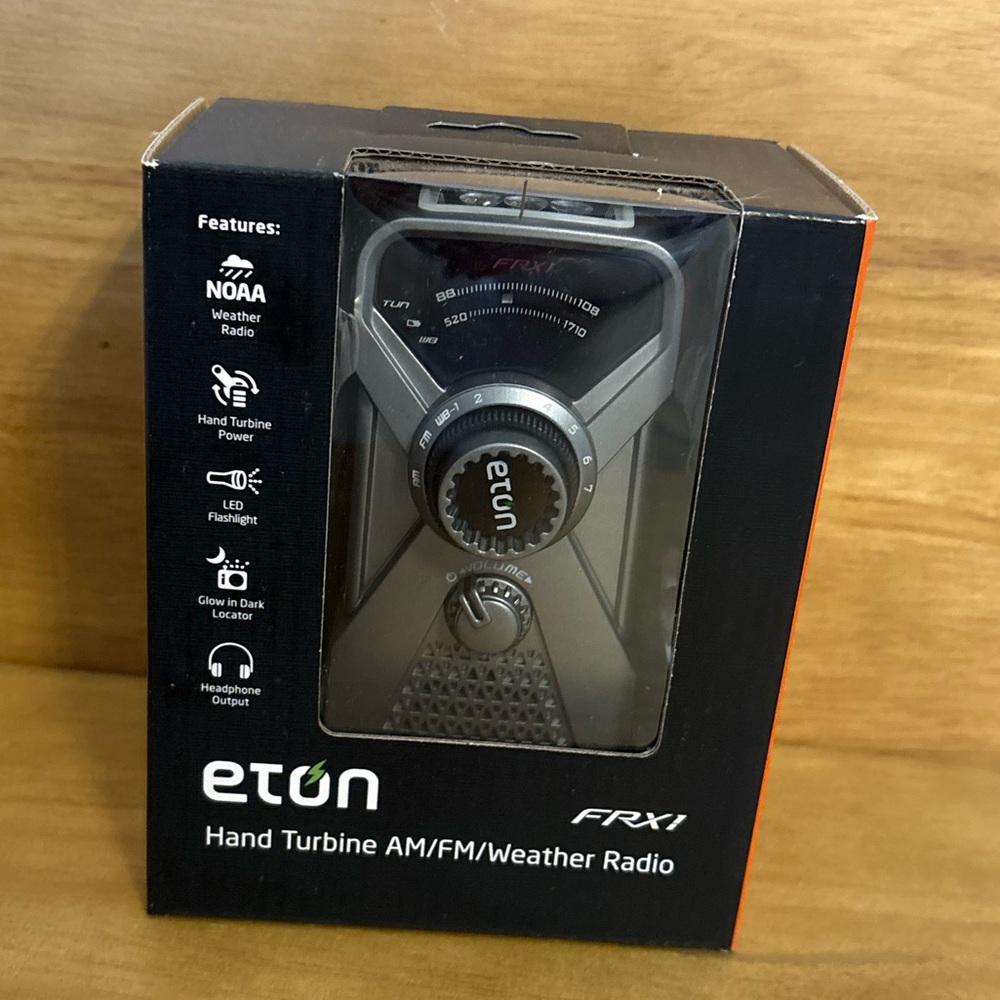 ETON Hand Turbine AM/FM/Weather Radio